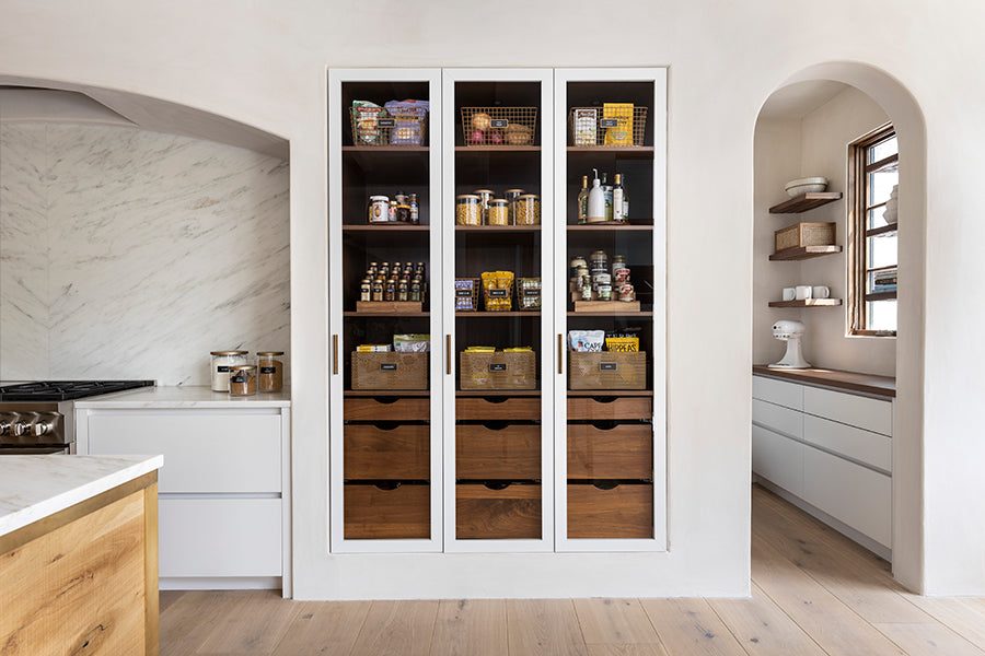 Organized pantry by NEAT Method Charlotte