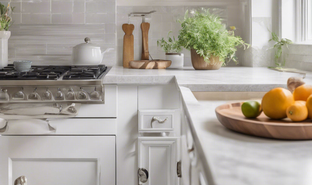 Bright organized kitchen featured by Simplified Interiors