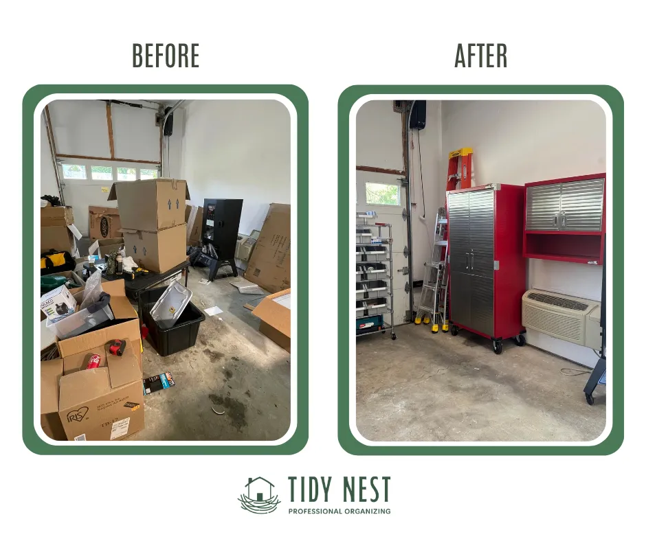 Tidy Nest Professional Organizing  project 4