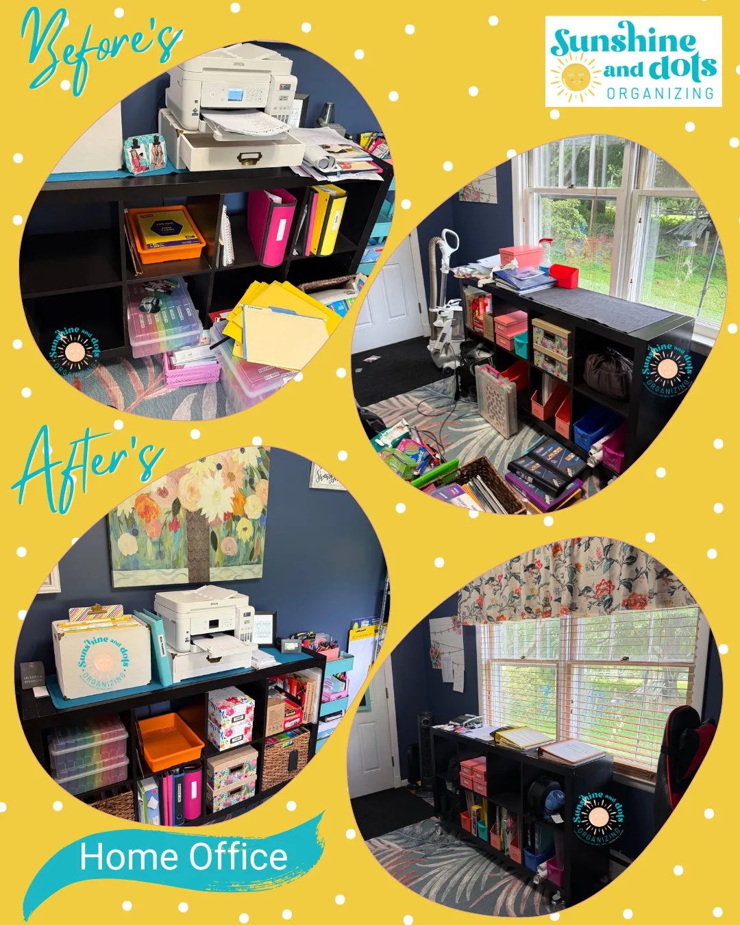 Sunshine and Dots Organizing  project 4