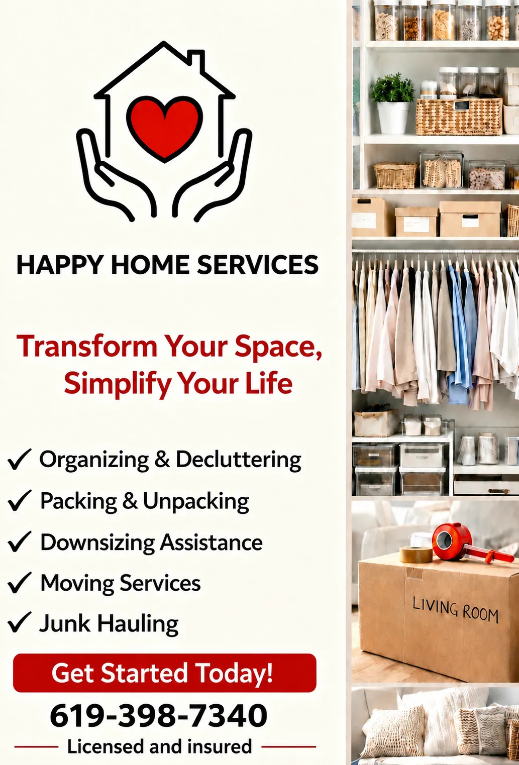 HAPPY HOME SERVICES  featured work